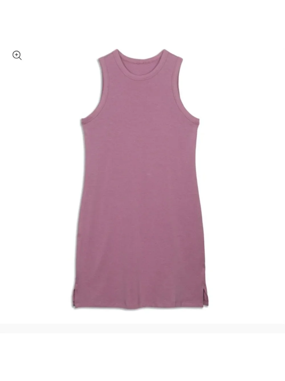 Classic-Fit Cotton-Blend Dress velvet dust